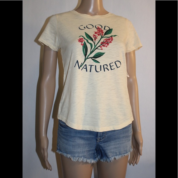OLD NAVY GOOD NATURED YELLOW TEE NWT💚 - Picture 10 of 16
